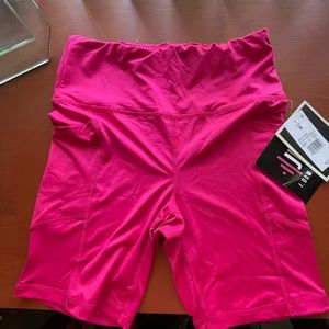 Hot Pink Biker Shorts